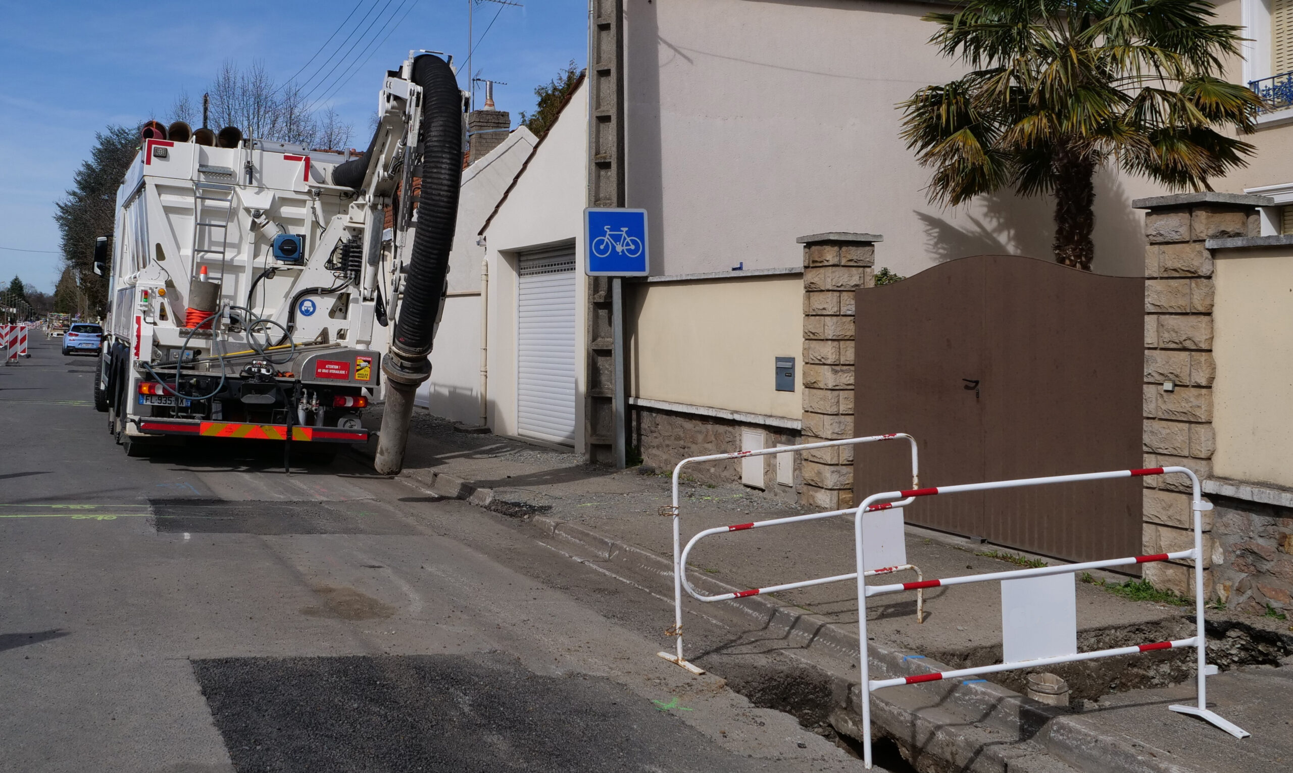 Perturbation de la circulation liée aux travaux d assainissement et d